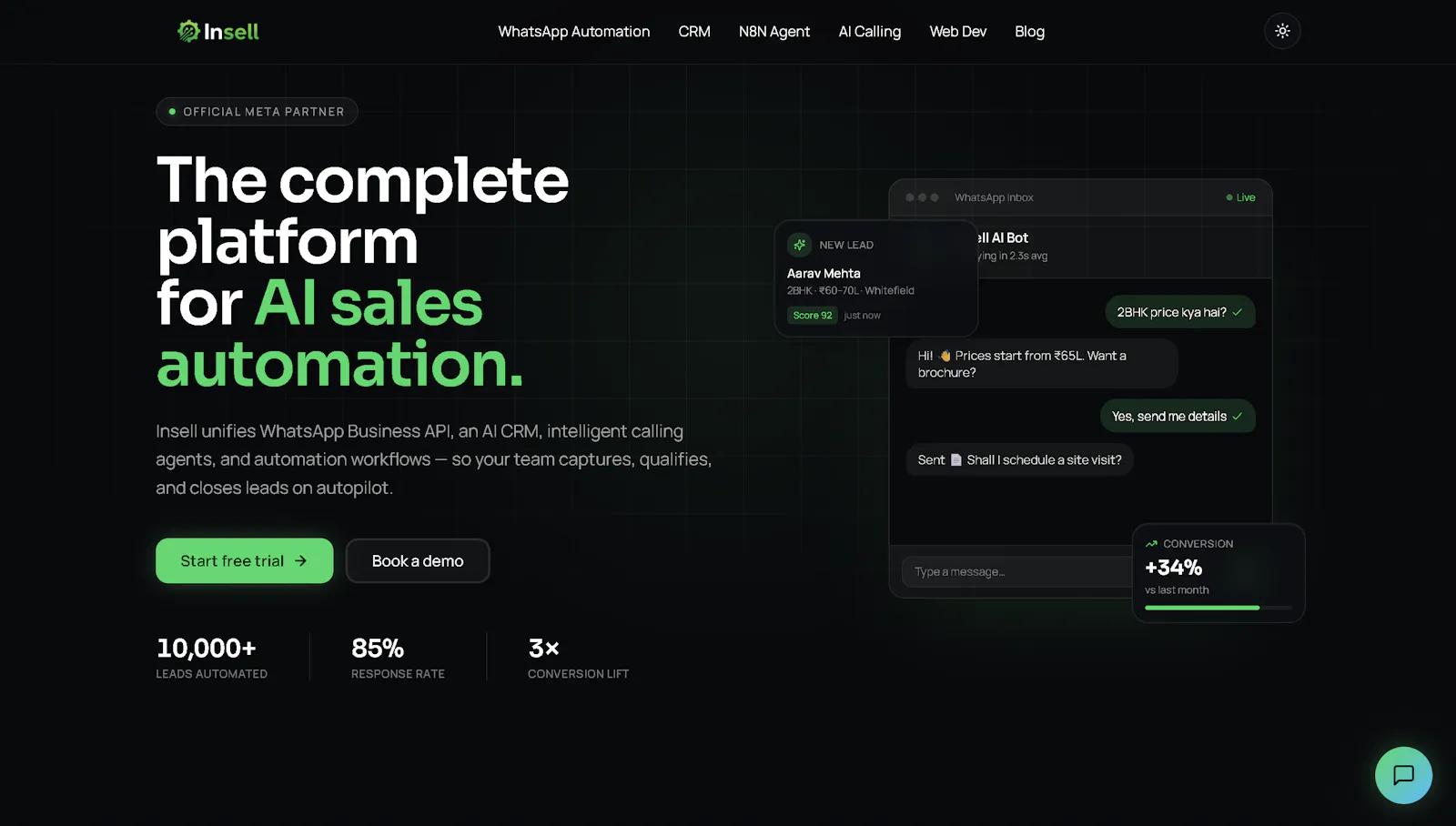 Insell screenshot 1