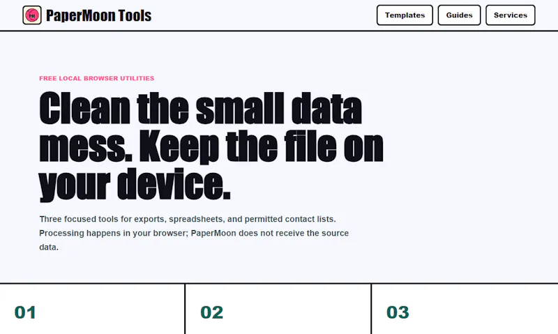 PaperMoon Browser Tools screenshot 2