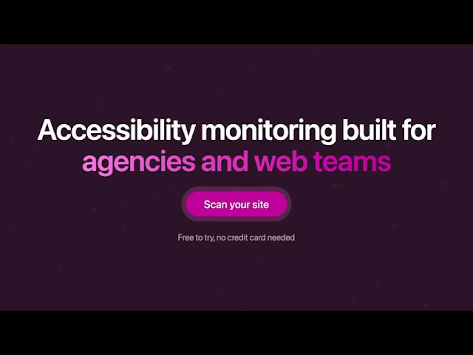 A11y Pulse screenshot 1 (video preview)