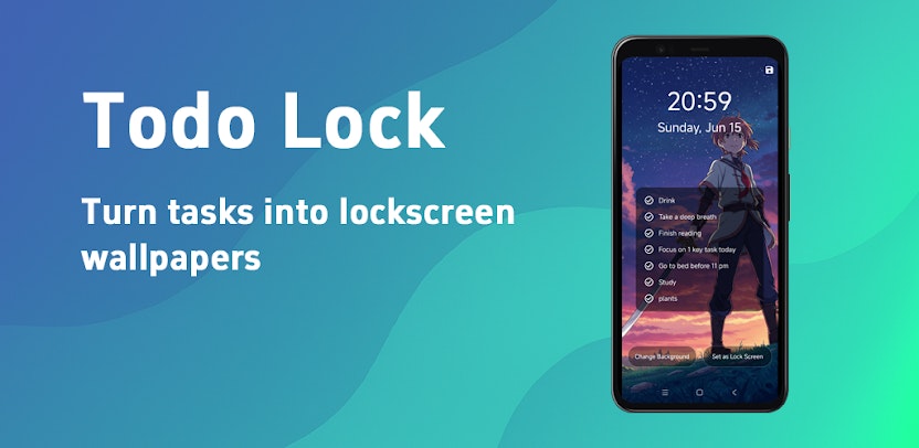 Lockscreen Todo - Coloque sus tareas pendientes directamente en la pantalla de bloqueo media 1