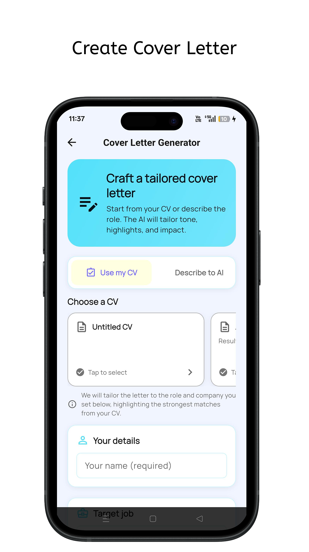 Desy - Screenshot 2 showing product features and functionality