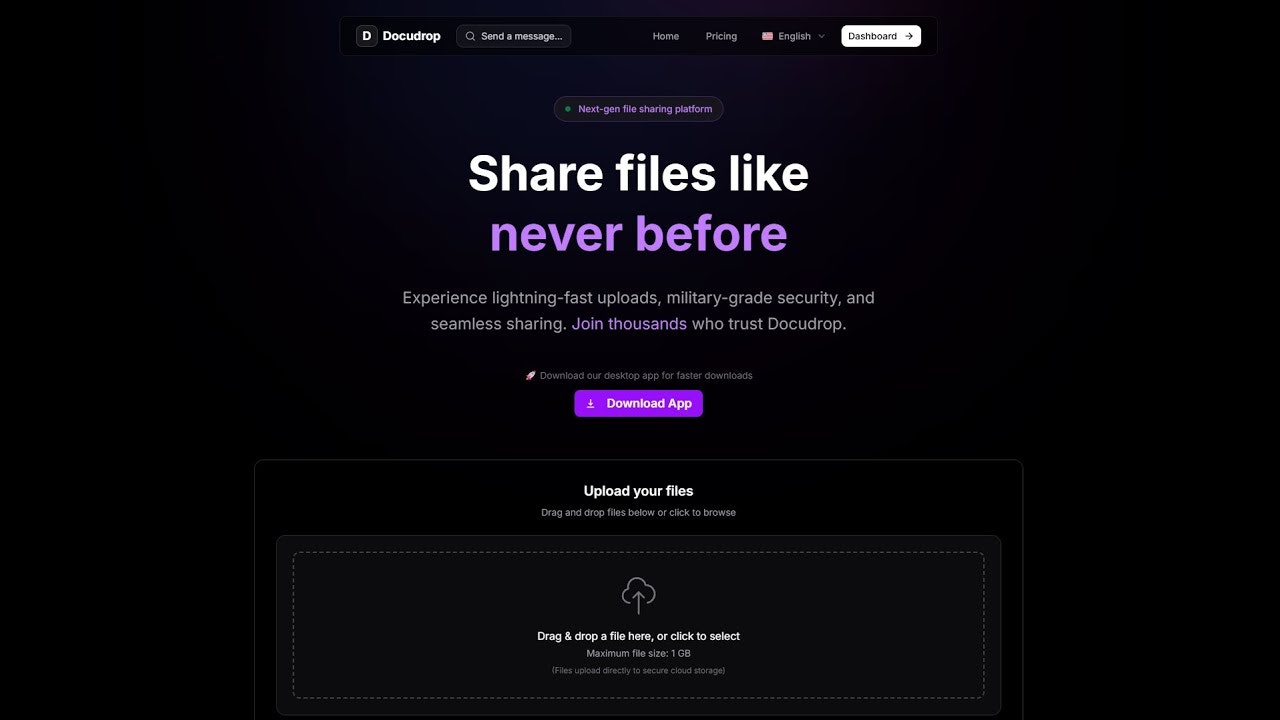 Docudrop Free File Hosting gallery image