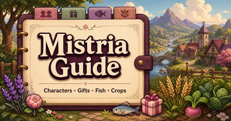 Mistria Guide screenshot 2
