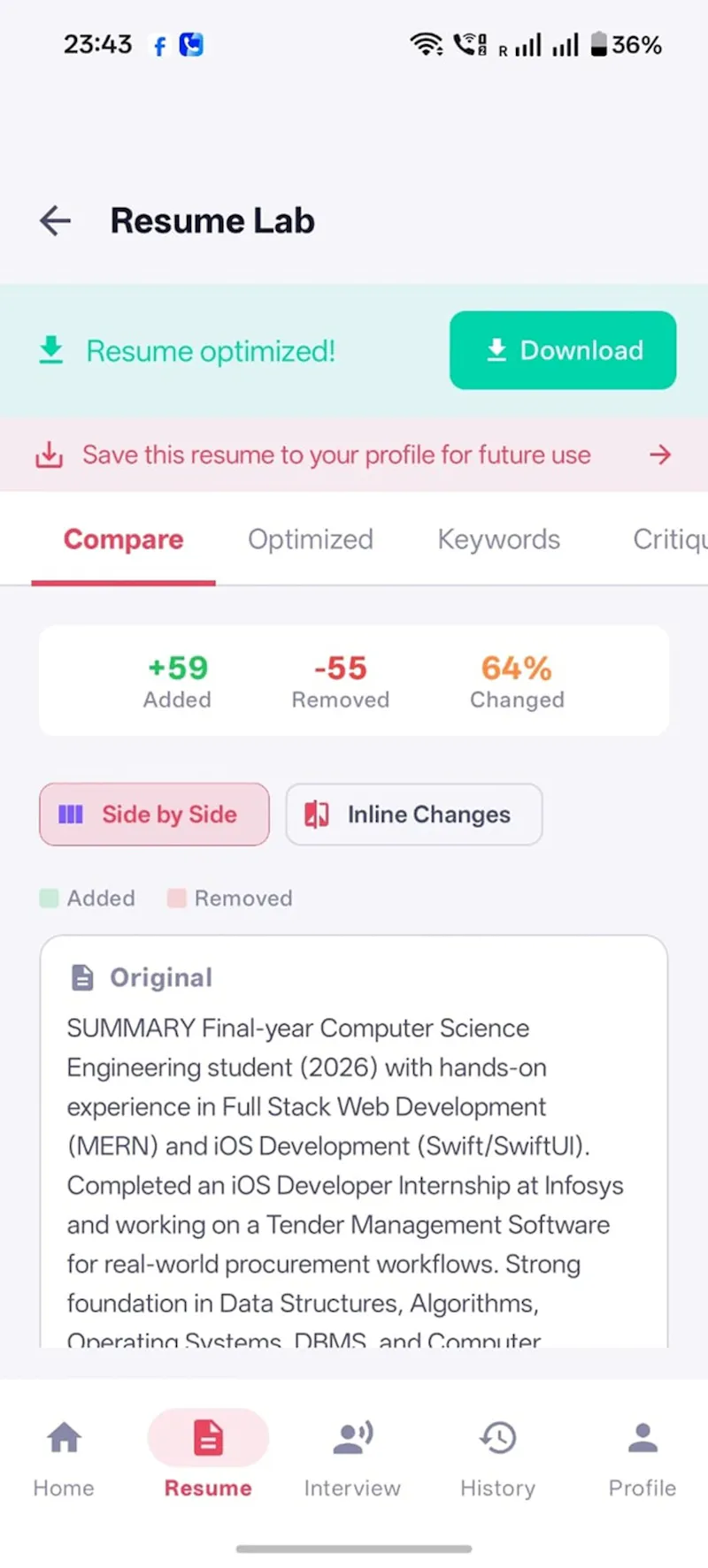 CareerClutch screenshot 2