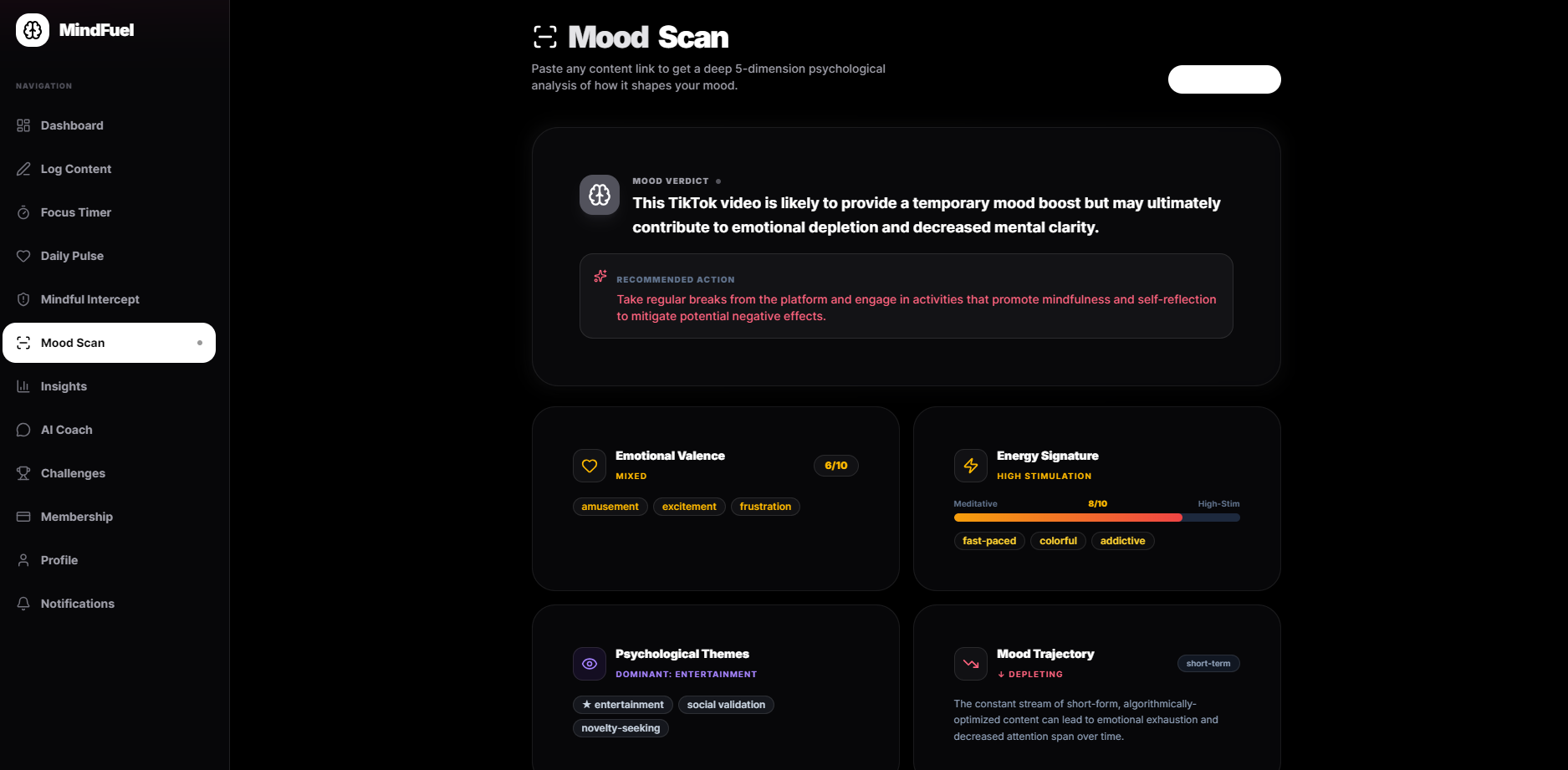 MindFuel — Mental Nutrition Tracker gallery image