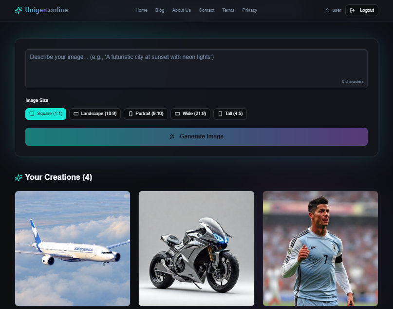 Unigen.online gallery image