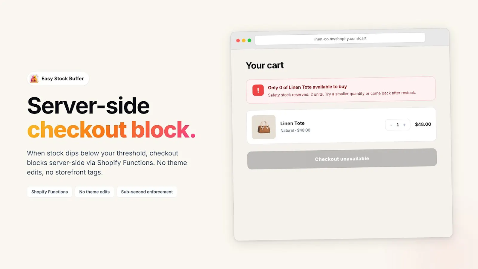 Easy Stock Buffer screenshot 1 (video preview)