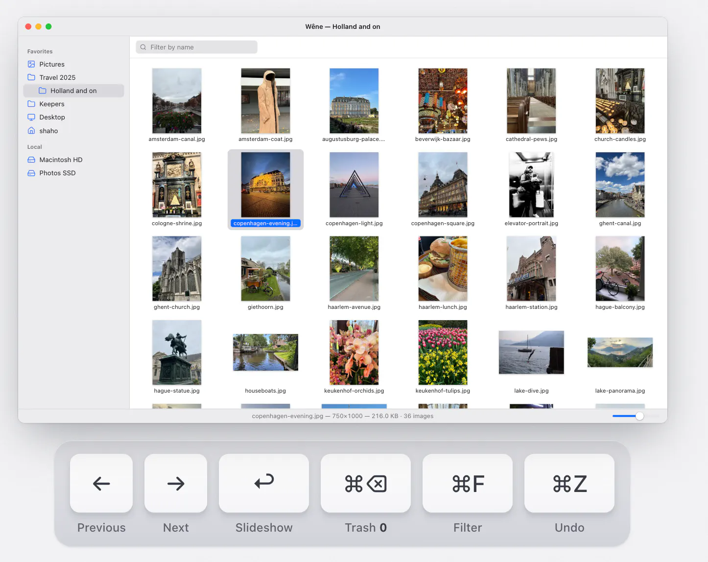 Wêne · fast image viewer for Mac gallery image