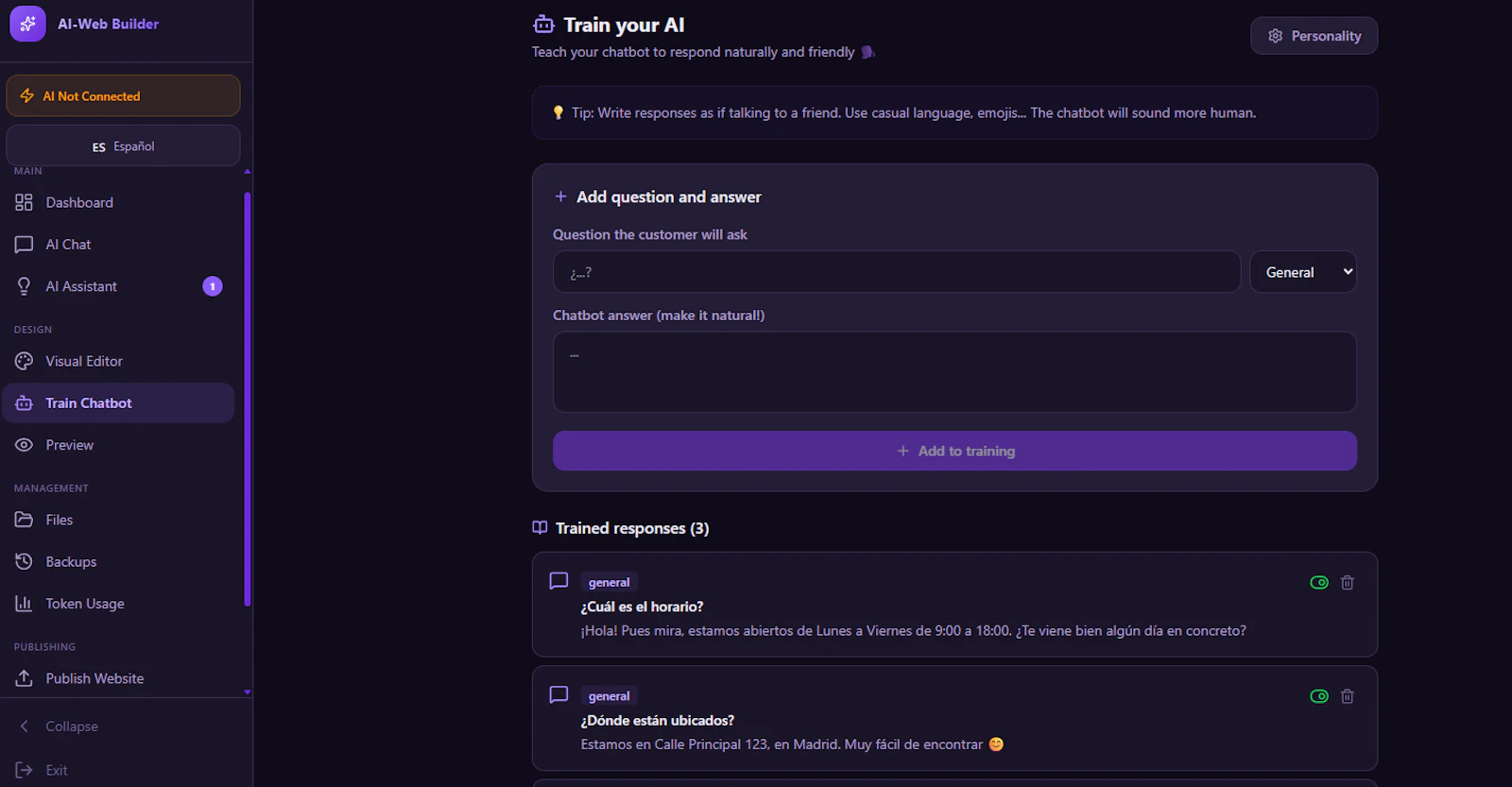 one-click-web-for-building screenshot 3