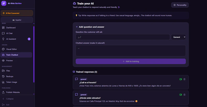 one-click-web-for-building screenshot 3
