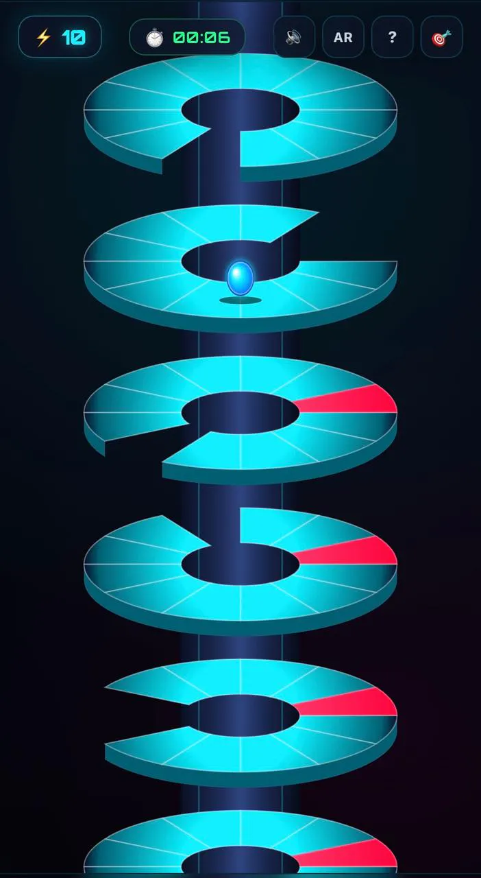 Neon Helix Drop gallery image