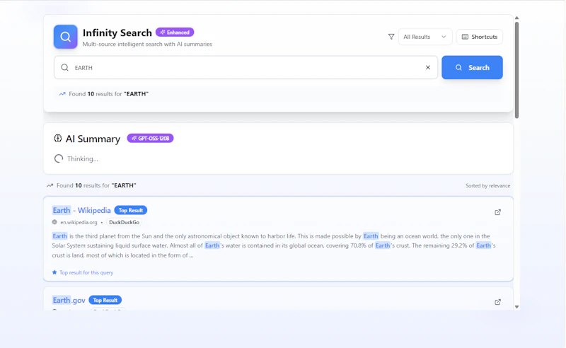 Code update - InfinityAI screenshot 4