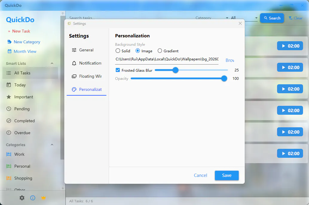 QuickDo 2.0 gallery image
