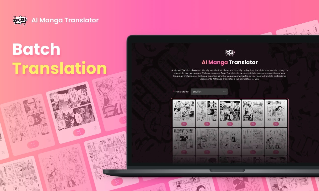 AI Manga Translator gallery image