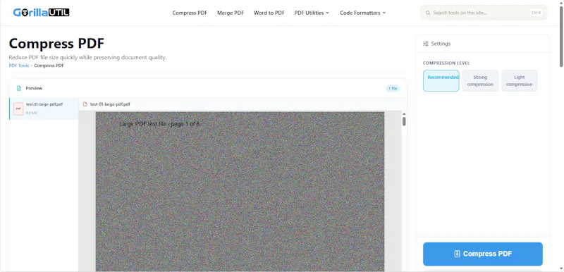 GorillaUTIL screenshot 3