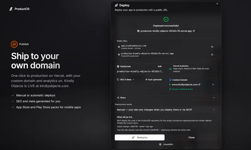 ProductOS screenshot 9