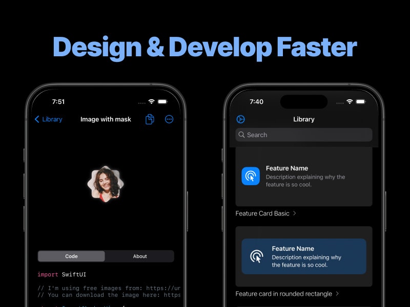 コンポート - Swiftuiアプリをより速く設計および開発しますメディア1