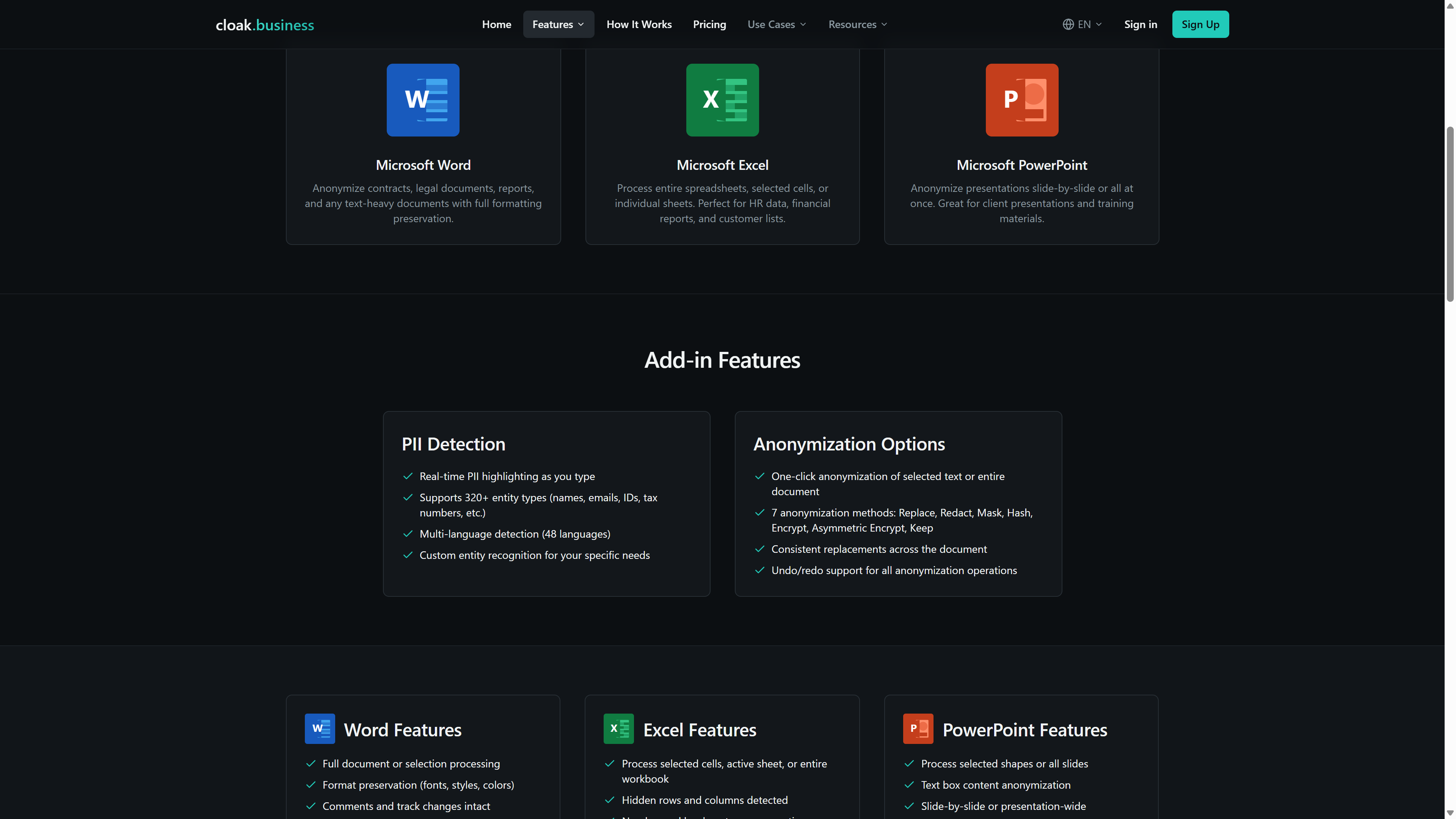 cloak.business SDK gallery image