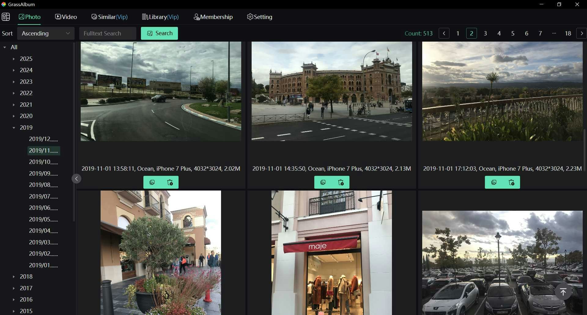 GrassAlbum - Main product screenshot demonstrating key features and user interface