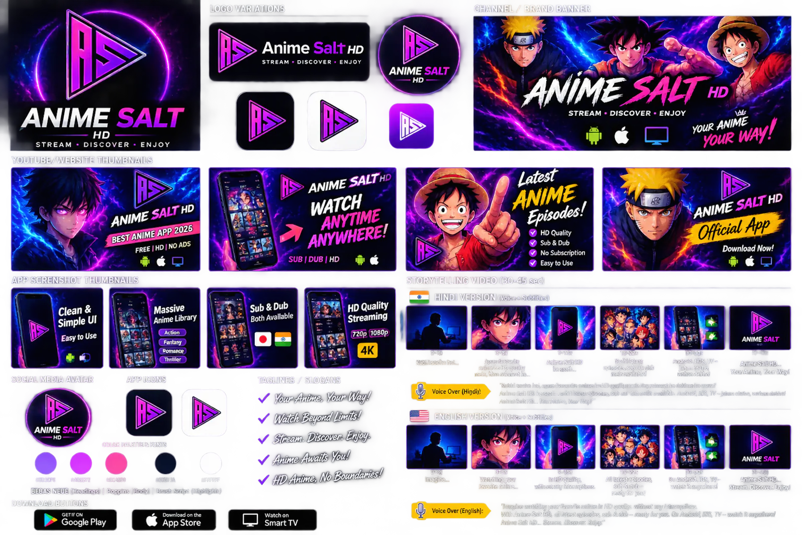 Anime Salt App screenshot 1