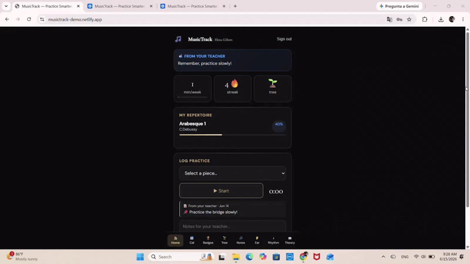 MusicTrack  screenshot 1 (video preview)