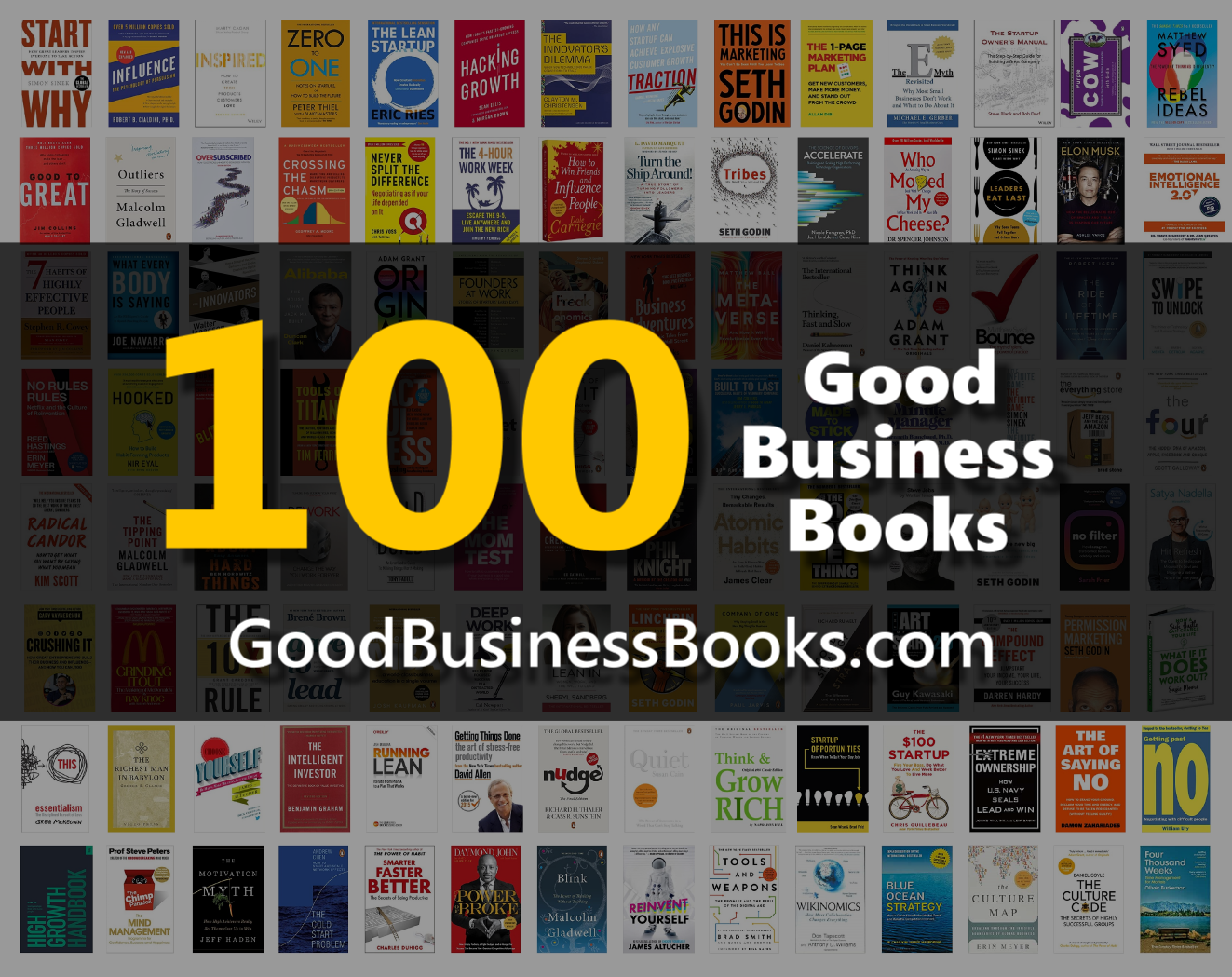 Média GoodBusinessBooks.com - Énumérer les meilleurs livres d'activité 2