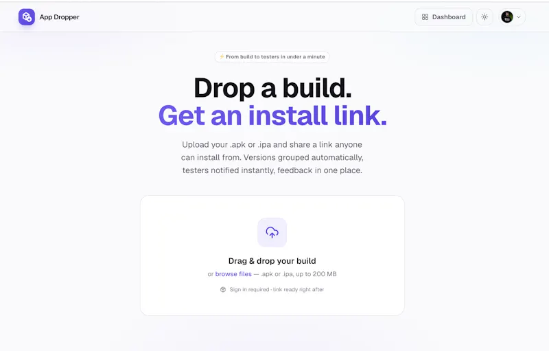 App Dropper screenshot 1