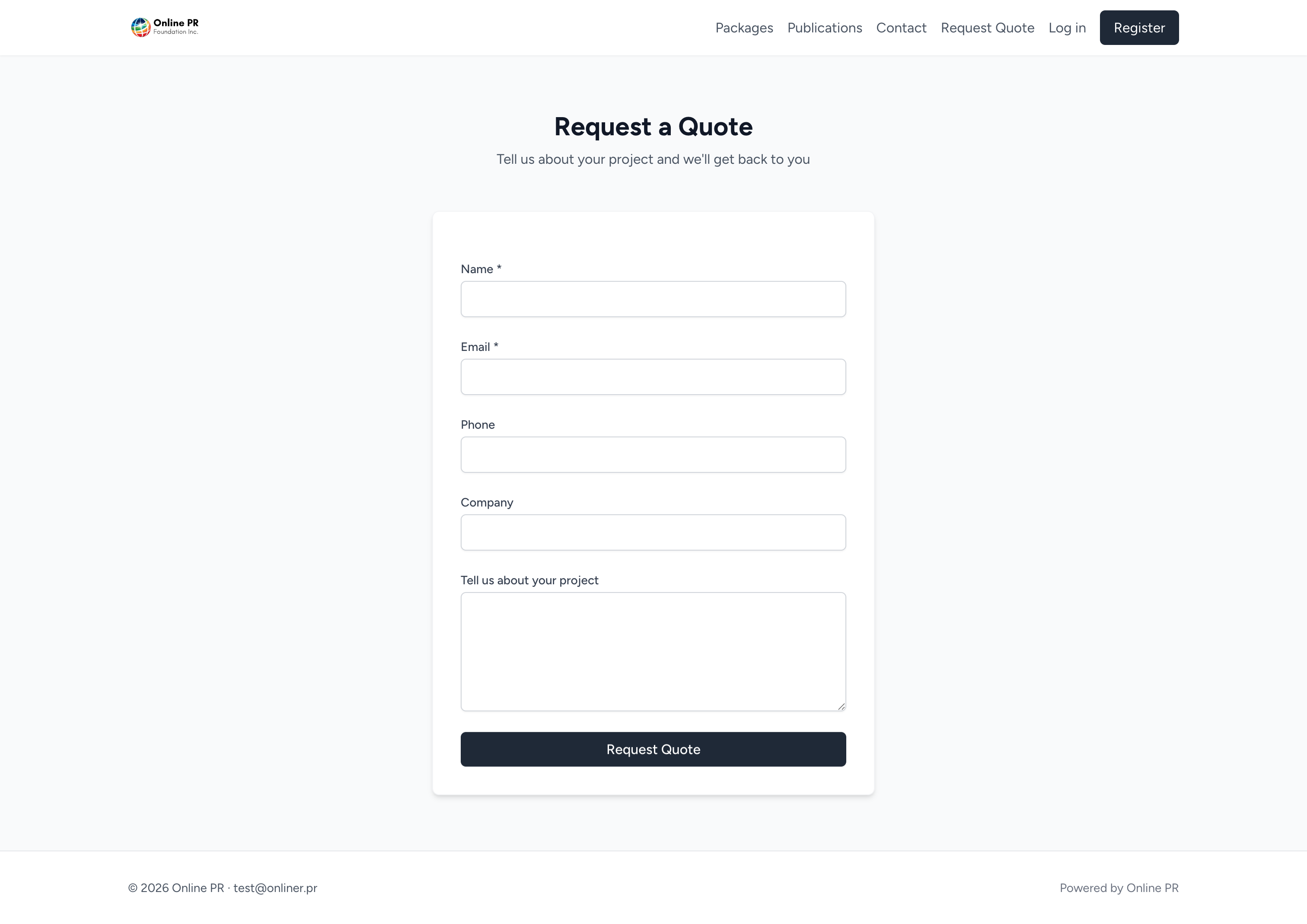 Open Source PR Agency Platform gallery image