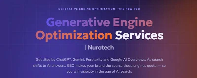 Generative Engine Optimization screenshot 1