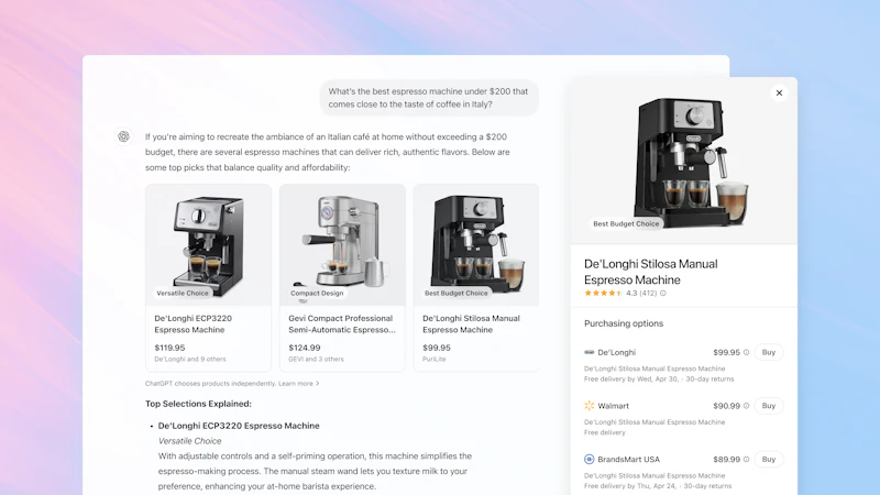 ChatGPT Shopping screenshot 5