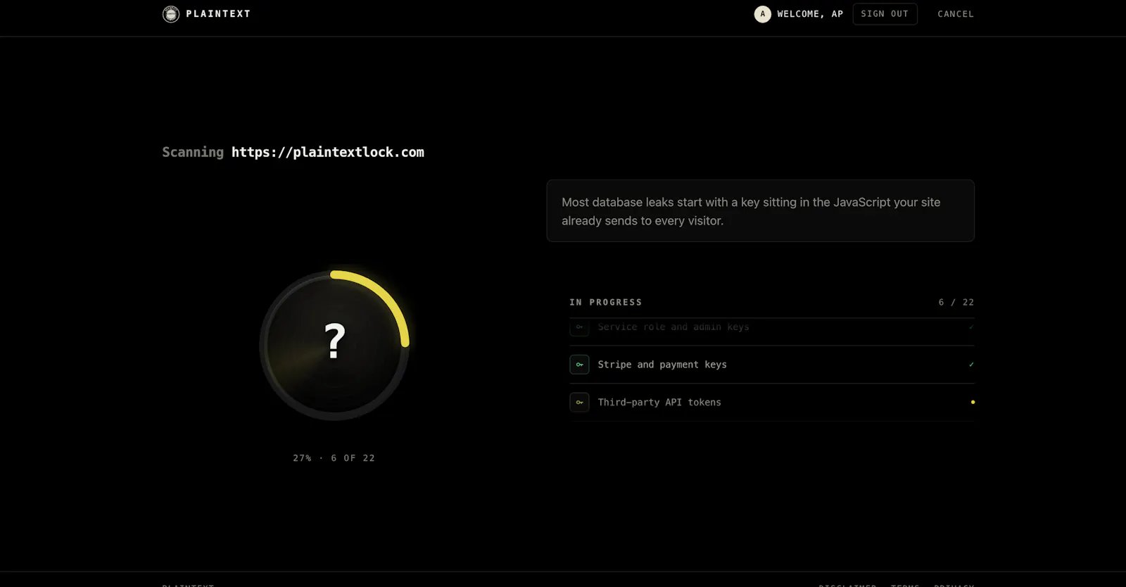 Plaintext Lock screenshot 2