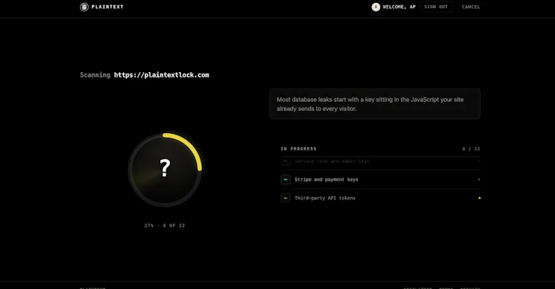 Plaintext Lock screenshot 2