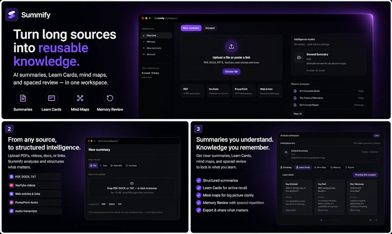 Summify screenshot 1