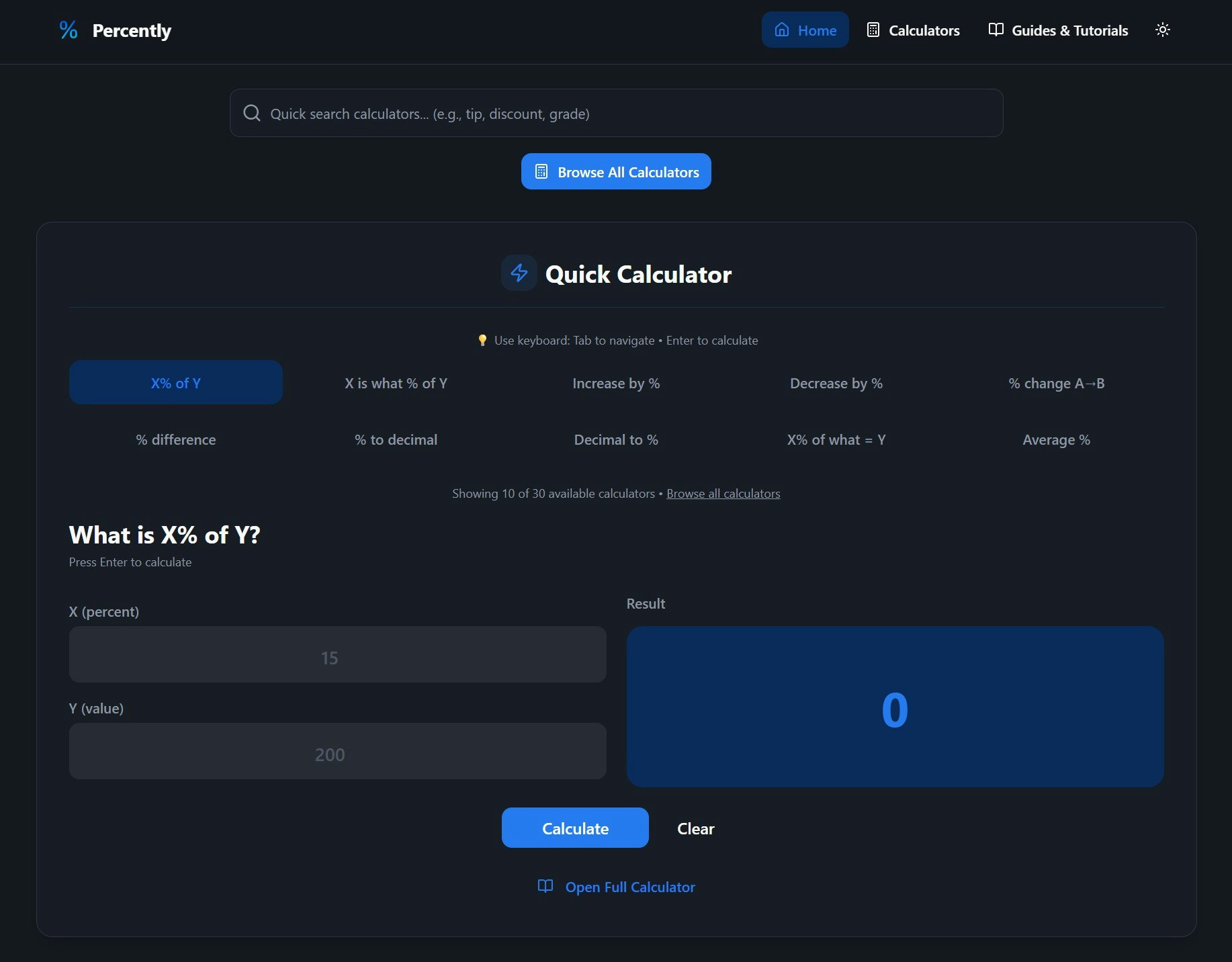 Percently gallery image