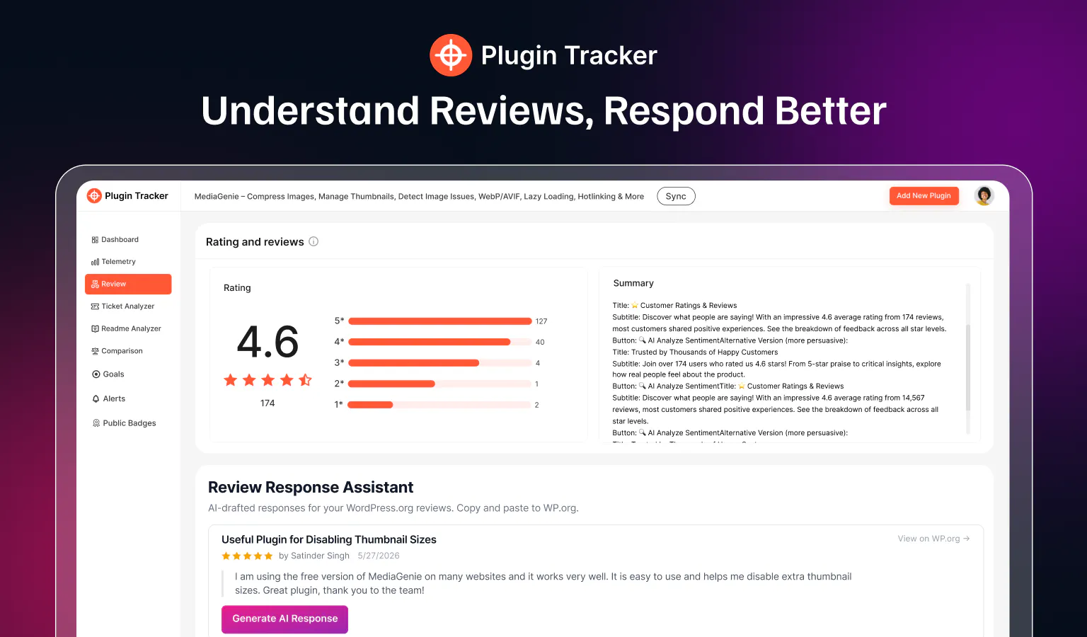PluginTracker gallery image