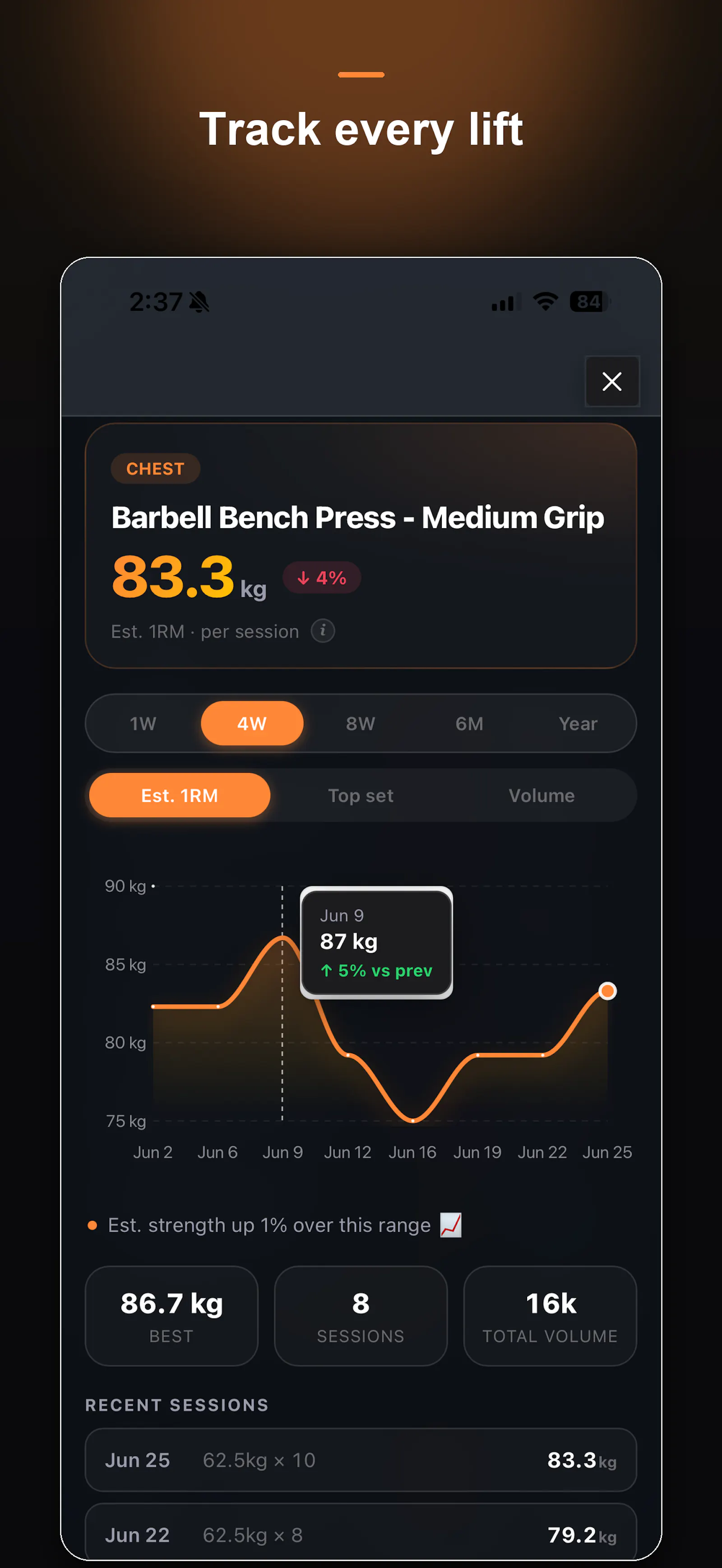 Liftz screenshot 2