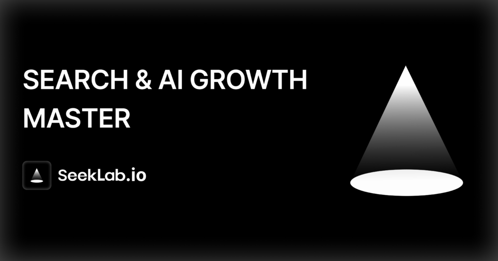 SeekLab - Main product screenshot demonstrating key features and user interface