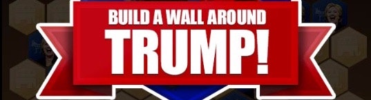 Trump vs Hilary - Minesweeper like game gallery image