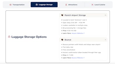 Layover Planner gallery image