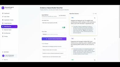 ResumeForge AI gallery image