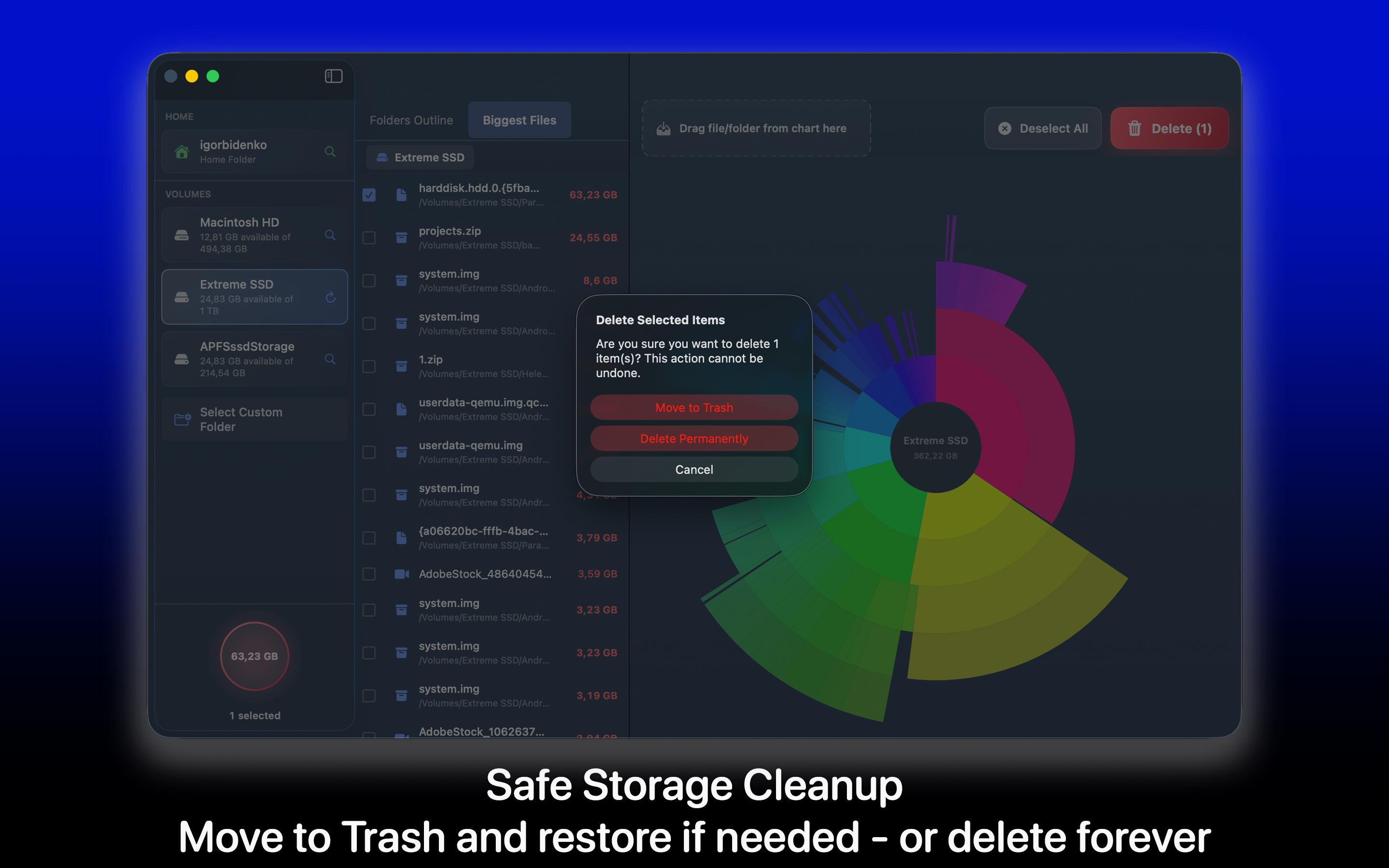 DiskSpace - Cleaner & Analyzer gallery image
