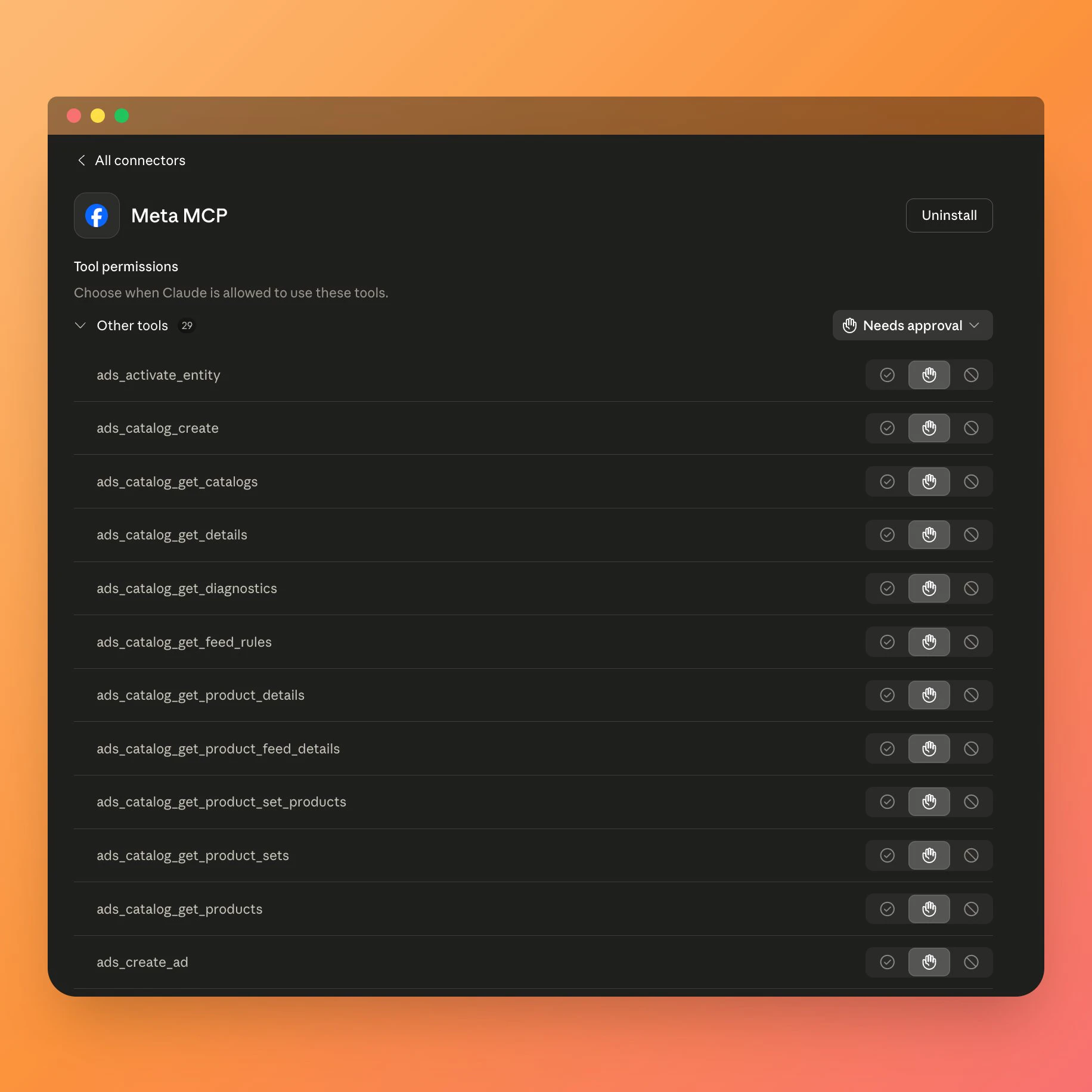 Meta Ads AI Connectors screenshot 1