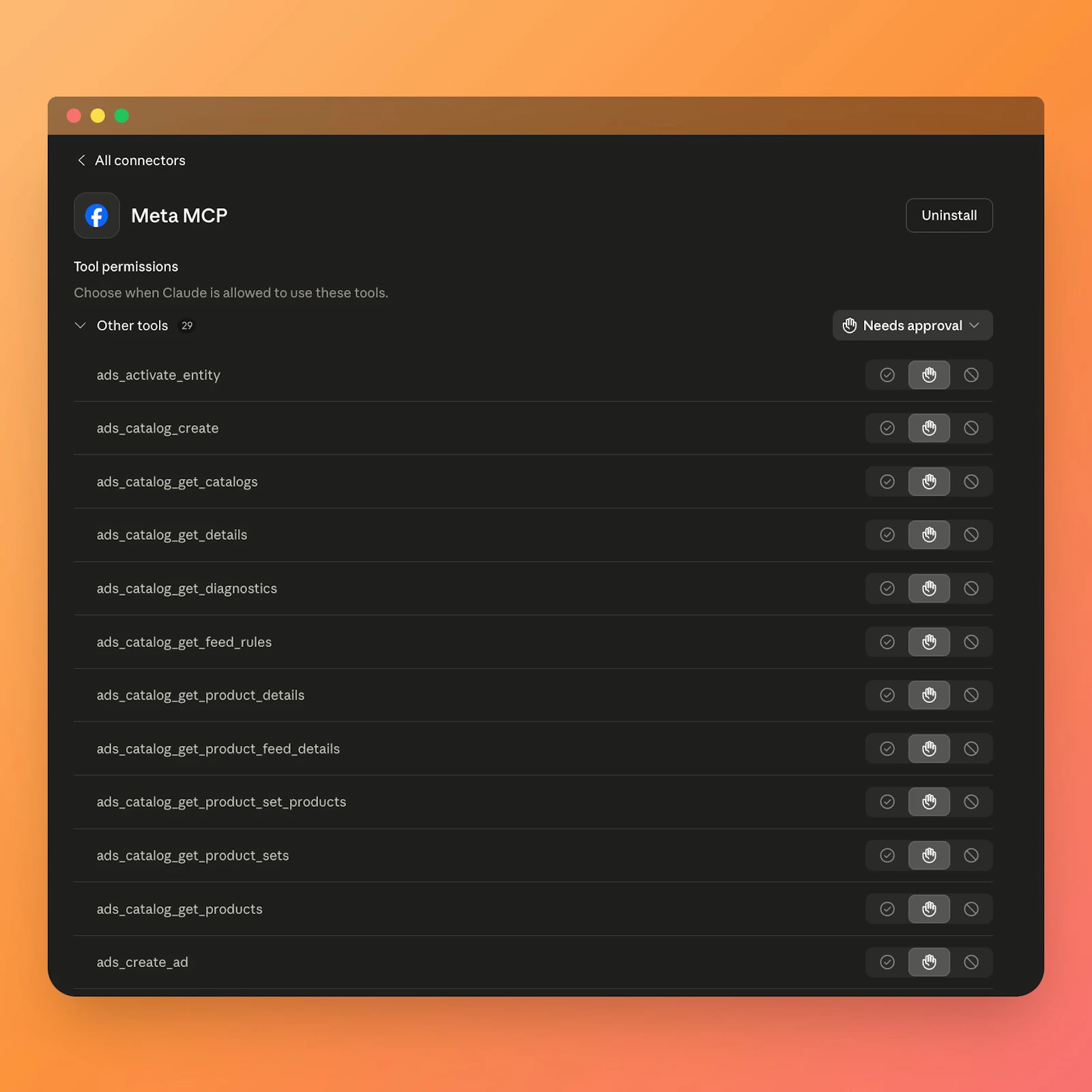 Meta Ads AI Connectors screenshot 1