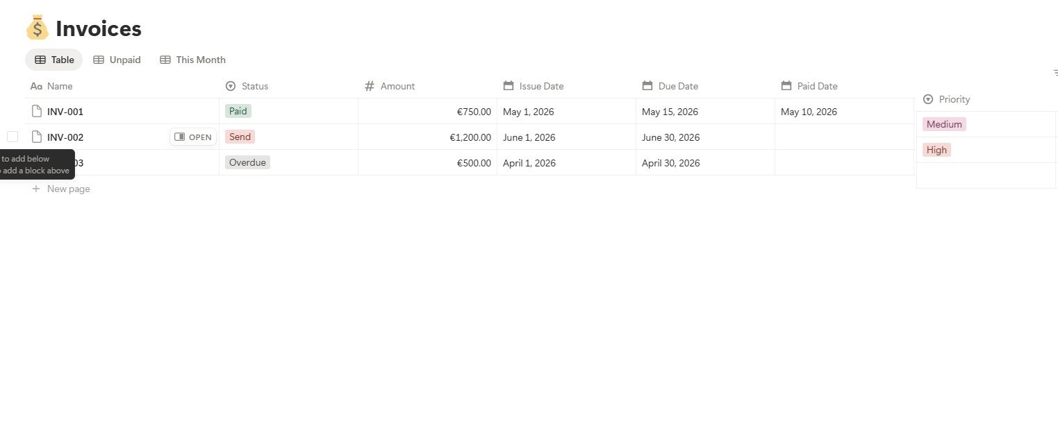 Freelancer OS gallery image