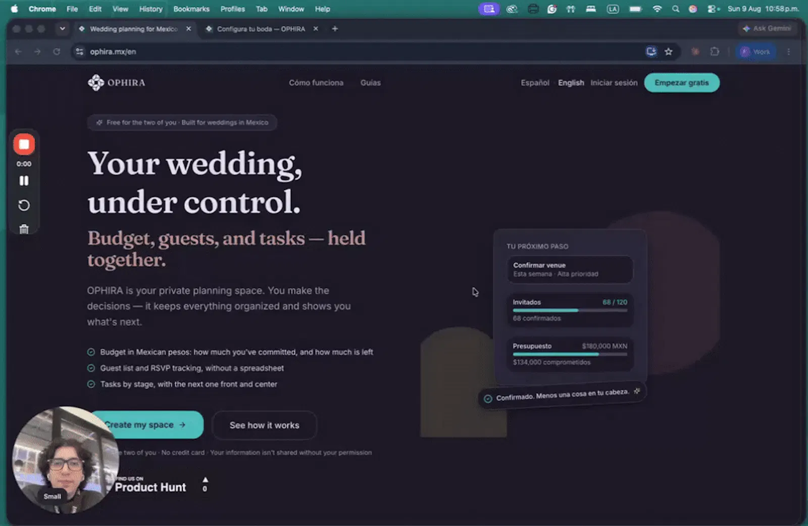 OPHIRA screenshot 1 (video preview)