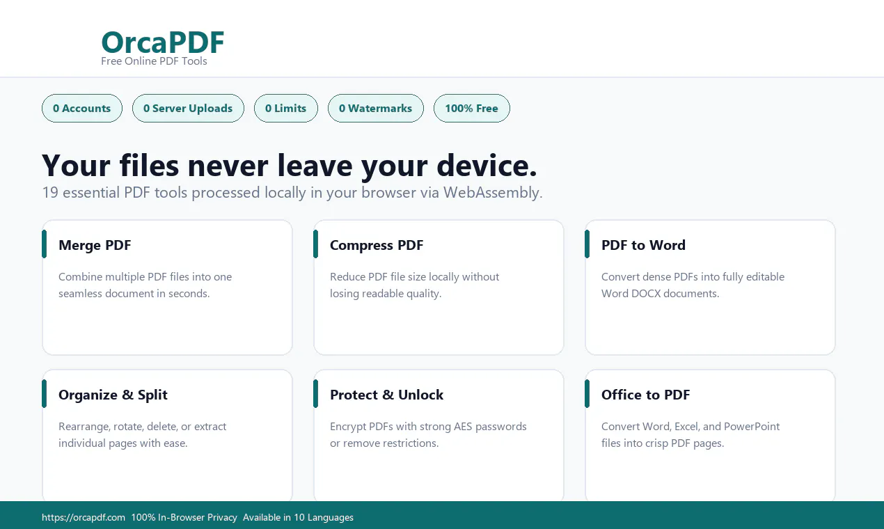 OrcaPDF gallery image