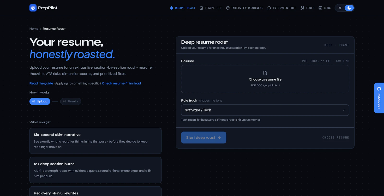 PrepPilot screenshot 2