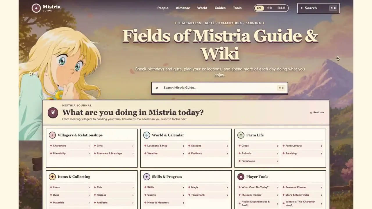 Mistria Guide gallery image