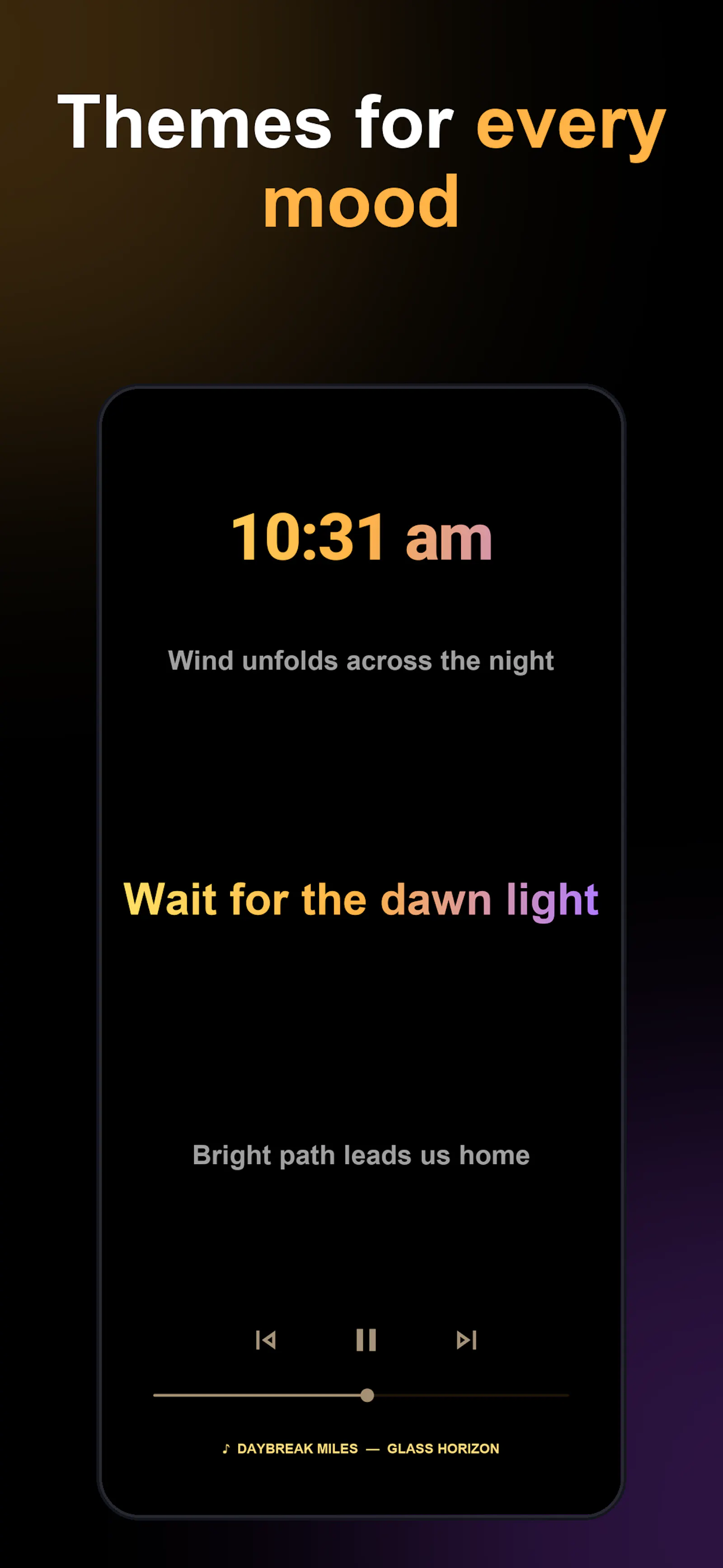 LyricGlow - lyrics on your lock screen screenshot 3