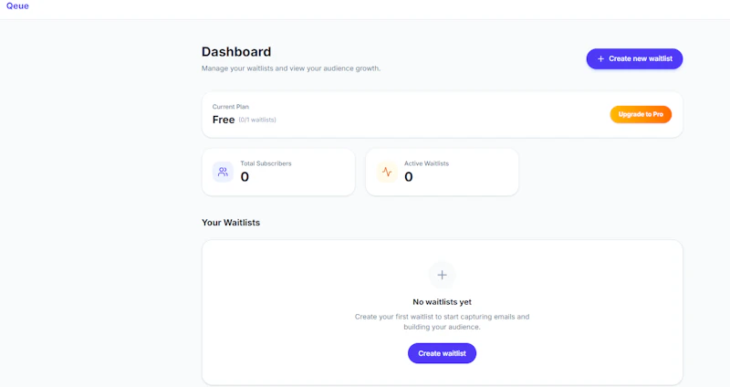 Qeue screenshot 2